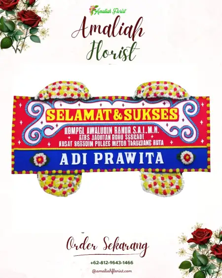 Papan Bunga Ucapan Selamat Majasem