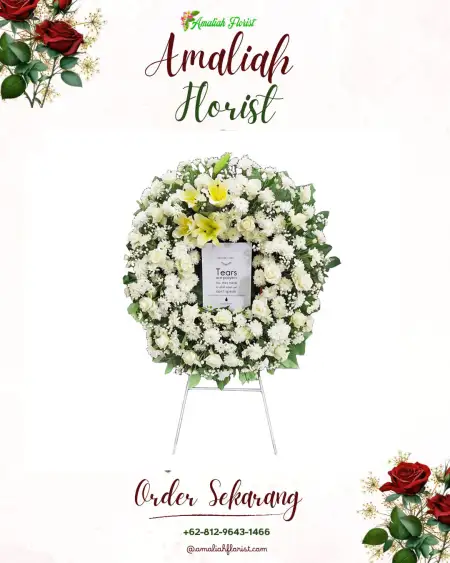 Krans Bunga Duka Majasem